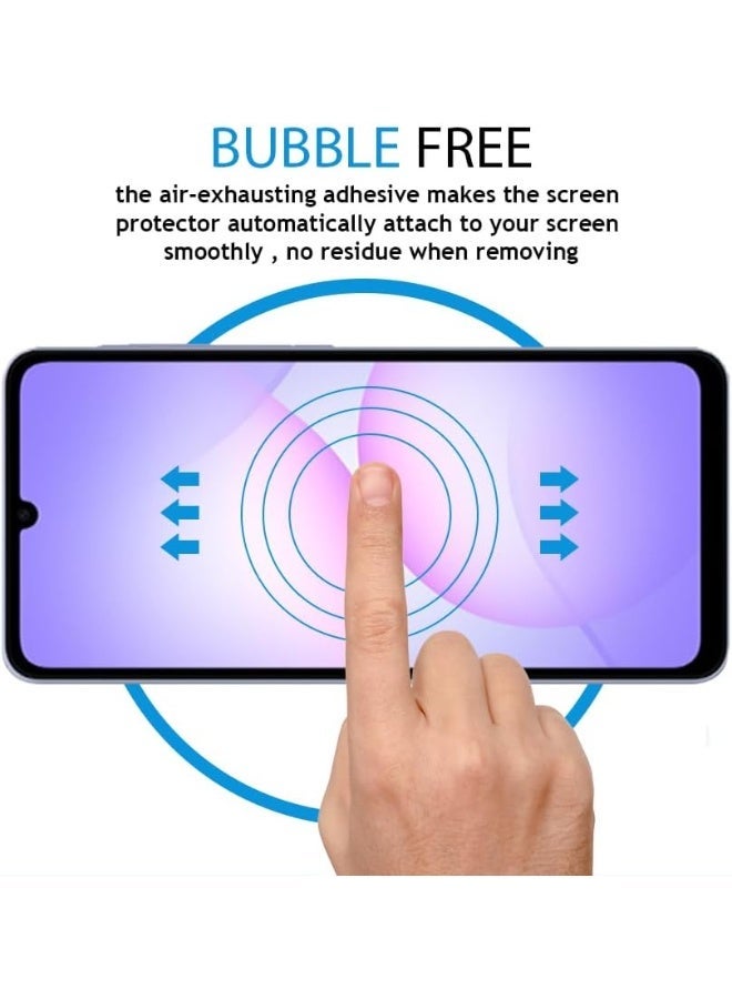 ACLIX Screen Protector for Samsung Galaxy A07, 9H Tempered Glass Screen Shatterproof Anti Scratch Glass HD Clear Case Friendly - Image 3